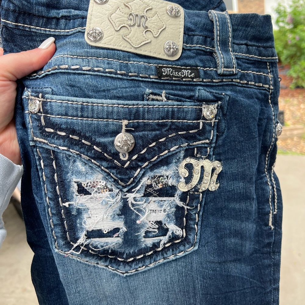 Miss Me Mid Rise Jean